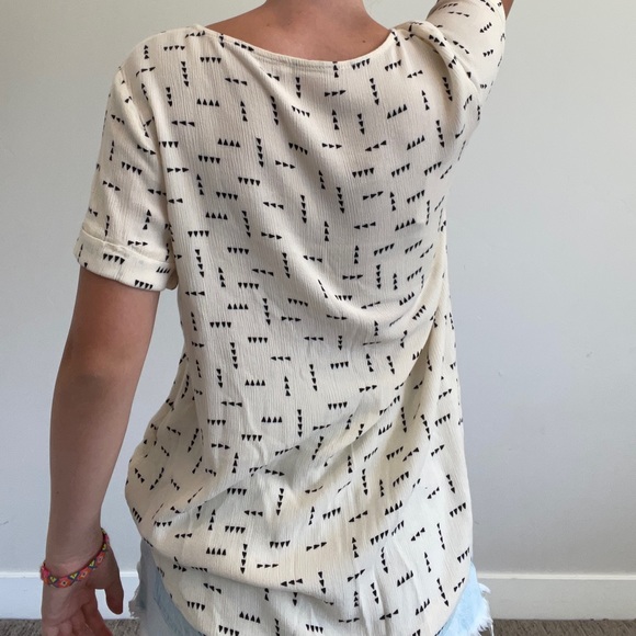 WHITE PRINTED TEE FROM BOHME - Picture 3 of 8